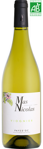 Mas Nicolas, Viognier, Pays d’Oc, 2023