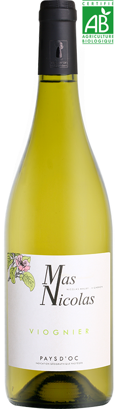 Mas Nicolas, Viognier, Pays d’Oc, 2023